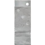  Sidra za ogradu 12 kom srebrne 14x6x15 cm pocinčani čelik | shoptok.hr