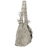 Desigual ženska torba s reljefnim cvijetom 23x11x35 cm tamnosiva | shoptok.hr