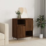 vidaXL Komoda boja smeđeg hrasta 60 x 35 x 70 cm konstruirano drvo Cijene