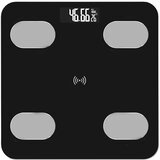 Pametna bluetooth elektronska vaga BMI BMR sa aplikacijom - crna | Shoptok.si