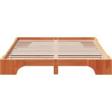  Krevetni okvir Smeđa boja Masivno drvo 150 x 200 cm Izdržljiv | shoptok.hr