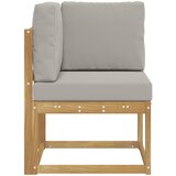  Set vanjskih sofa Bijela i svjetlosiva 51 x 54 x 73 cm | shoptok.hr