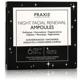 Praxis Laboratorios Night Facial Renewal Ampoules serum za lice za sve vrste kože 6x2 ml unisex | shoptok.hr