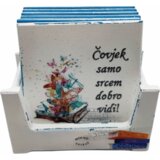 Poklon Dobra Ideja Podmetači za čaše set 6 kom, poklon za prijatelje | shoptok.hr