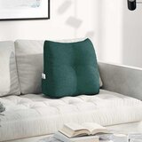 vidaXL Poglavni vzglavnik Temno zelena 45 x 24 x 50 cm blago | Shoptok.si