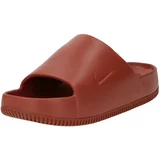 Nike Sportswear Natikače s potpeticom 'CALM SLIDE' ciglasto crvena