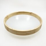  Plafonsko svetlo NATURAL MODERN SLIM 2xE27/15W/230V prečnik 37,5 cm borovina Slike