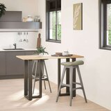  Noge barski stol T-oblika 2 kom 40x35x(90-91) cm čelik | shoptok.hr