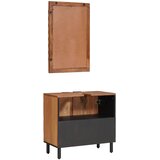 Setovi za kupaonicu 2 pcs Acacia smeđi finiš Čvrsto drvo manga | shoptok.hr