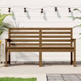  Klupa boja meda 159,5x48x91,5 cm od masivne borovine | shoptok.hr