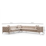  Atelier Del Sofa Ugaona garnitura Como Levo Cene