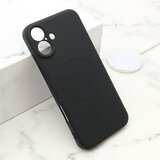  Maska VELVET TOUCH MagSafe za iPhone 16 Plus/ crna Cene