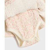 Sinsay Pamučni body haljina s cvjetnim motivom | shoptok.hr
