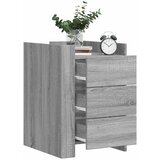 vidaXL Nočna omarica siva sonoma 45x50x65 cm inženirski les Cene