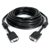 kabl vga d-sub m/m 10m hq feritno jezgro crni