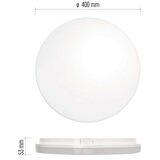  LED svetilo nadometno TORI, okroglo, 36W, IP54, nevtralno bela | Shoptok.si