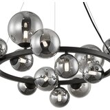  Visilica na sajli MILA 14xG9/9W/230V crna/siva | Eponuda.com