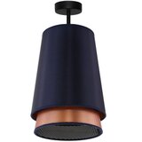  Duolla - Plafonski luster BELL SHINY 1xE27/15W/230V prečnik 25 cm plava/bakrena | Eponuda.com
