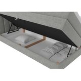 Premium Living Postelja Boxspring Lina, Siva, 180x200 | Shoptok.si