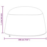  Navlake za viseće stolice 2 kom Ø 190 x 115 cm 420D Oxford | shoptok.hr
