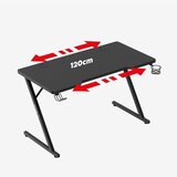 Hero 2.5 Crni igraći stol 120 cm | shoptok.hr