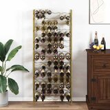  Stalak za vino za 96 boca zlatni metalni | shoptok.hr