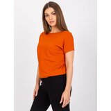 BASIC Feel Good T-shirt-RV-TS-4662.39P-dark orange | Shoptok.si