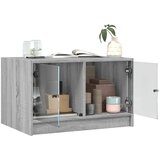 Stolić za kavu sa staklenim vratima boja hrasta 68x50x42 cm | shoptok.hr