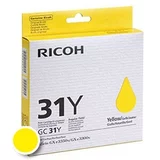 Gel kartuša Ricoh GC31Y (405691) rumena/yellow- original