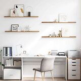 Polica na zidu 4 pcs Smeđa 115 x 9 x 3 cm Konstruirano drvo | shoptok.hr