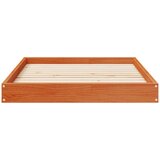  Krevet za psa Vosak smeđa 101,5 x 74 x 9 cm Čvrsto borovo drvo | shoptok.hr
