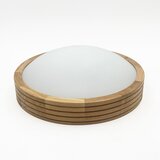 Brilagi LED plafonsko svetlo CARVALHO MODERN SLIM 1xE27/60W/230V Ø 27,5 cm hrast | Eponuda.com