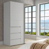 MID.YOU omara z drsnimi vrati, bela | Shoptok.si