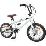 VidaXL BMX Kolo 16 Palcev za 5-8 let Bela - - Bela - 15.54 - 117 x 60 x 80 cm - 2025--v1 Slike
