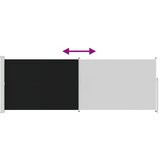  Uvlačiva bočna tenda 160 x 500 cm crna | shoptok.hr