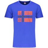 Norway 1963 Muška Majica Kratkih Rukava Plava | shoptok.hr