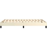  Okvir za krevet krem 120 x 200 cm od umjetne kože | shoptok.hr