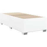 vidaXL Krevet s oprugama i madracem bijeli 100x200 cm od umjetne kože | shoptok.hr