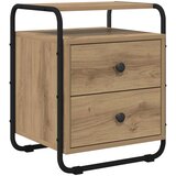 vidaXL Nočna omarica Artisan hrast 40 x 36,5 x 50 cm Inženirski les, (5000298643) | Shoptok.si