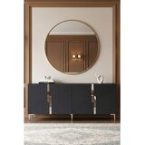 Hanah home komoda Evva 150, 125 cm, antracit / srebrna | Eponuda.com