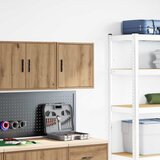  Garažni zidni ormarić Artisan hrast izrađen od drveta | shoptok.hr