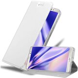 Cadorabo Ohišje, združljivo z Huawei MATE 8 v klasično srebrno - Zaščitni ovitek z magnetnim zapiranjem, stoječo funkcijo in režo za kartice, (20552036) | Shoptok.si
