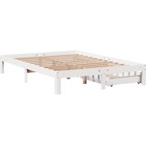  Okvir kreveta s ladicama bez madraca bijeli 135x190 cm | shoptok.hr