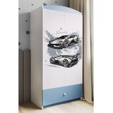  Dječji ormar - AUTO - plavi | shoptok.hr