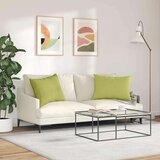 vidaXL Blazine za kavč 2 pcs Svetlo zelena 70 x 50 cm blago | Shoptok.si