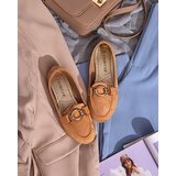 Resti Eco-suede beige moccasins Brussi - Footwear | shoptok.hr