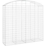 Gabionska košara s lukom200x50x180/200 cm pocinčano željezo | shoptok.hr