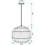 Toolight Luster APP1292-1CP Brown | shoptok.hr
