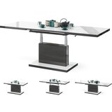 Wauhouse modularni sto aston 80 bela sjajna/crna sjajna Cene