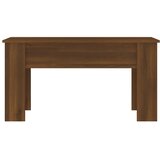  Stolić za kavu smeđa boja hrasta 101x49x52 cm konstruirano drvo | shoptok.hr